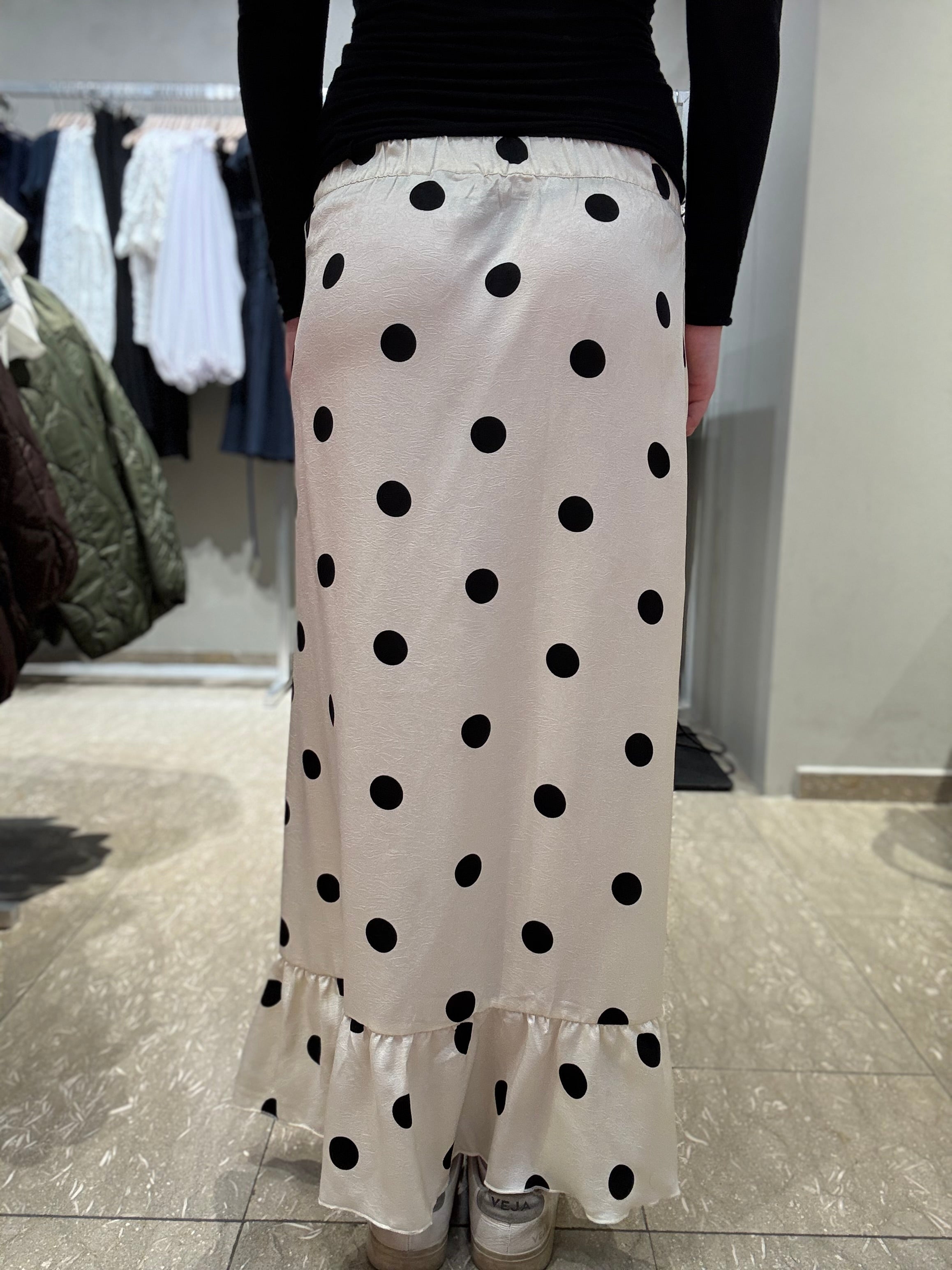 VICLAIRE Long Skirt - Birch